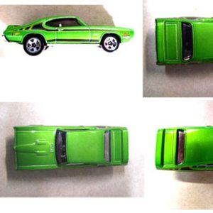 Brand New Die Cast Green Car